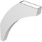 Ekena Millwork 3 1/2-in. W x 24-in. D x 32-in. H Thorton Architectural Grade PVC Knee Brace BRCP035X24X32THR - alternate 3